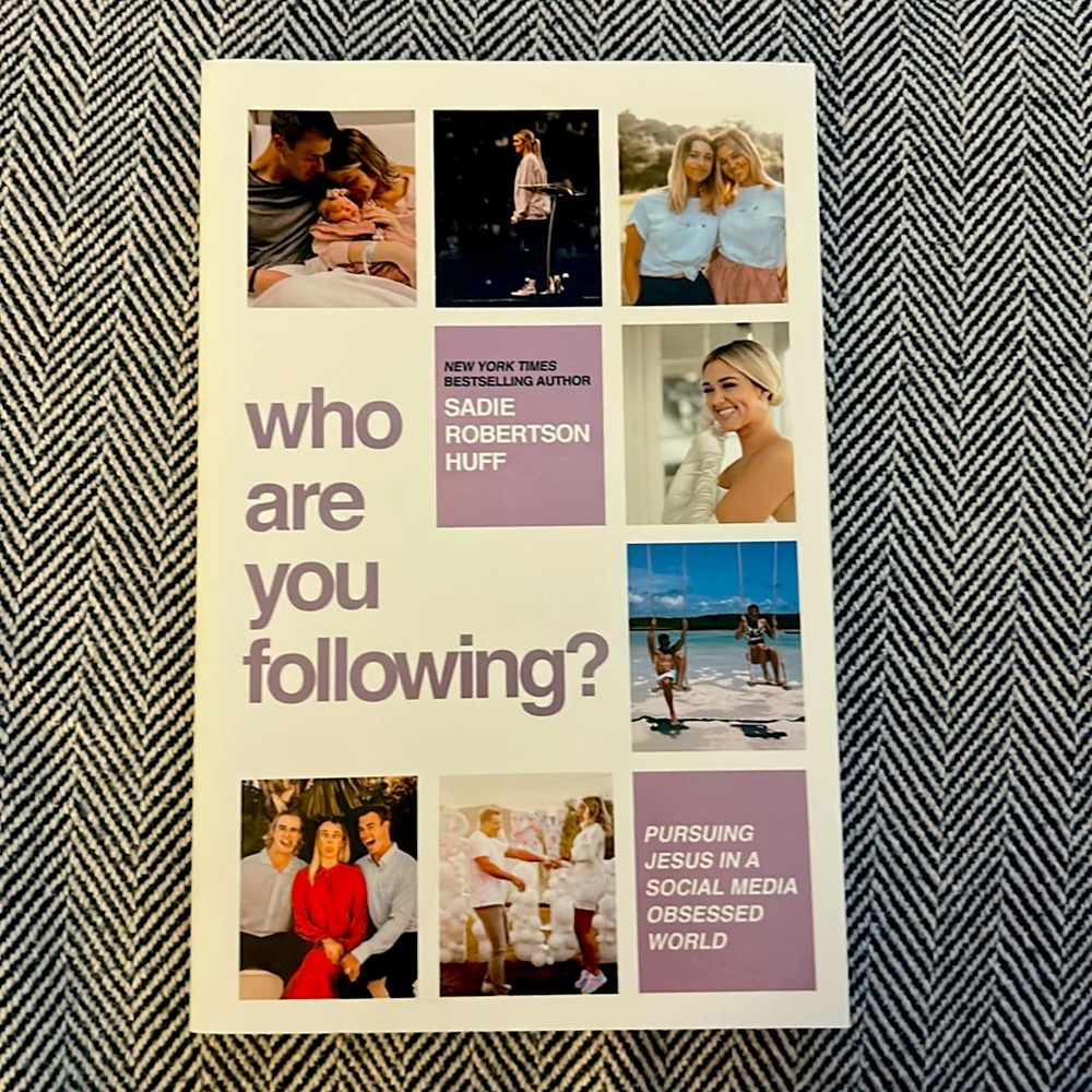 🌻Who Are You Following? Book by Sadie Robertson Huff